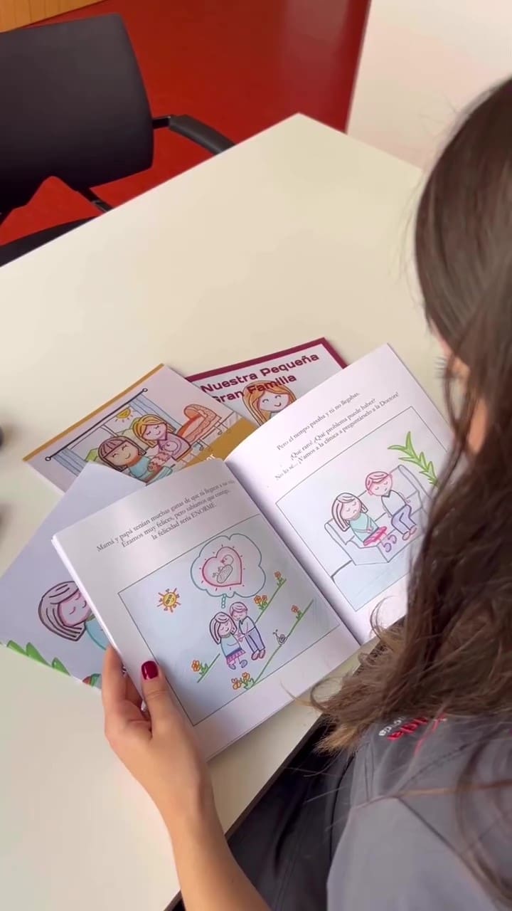 Lectura recomendada para explicar la donación de gametos a los niños