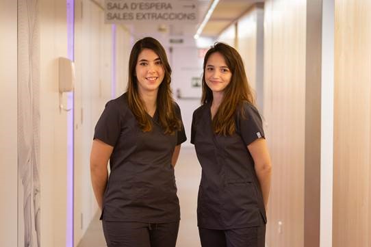 Departamento de donación de gametos en Gravida formado por Andrea Abad y Júlia Mòdol.

Si estas interesada en donar óvulos, ellas serán las que te guiarán a lo largo de todo el proceso.